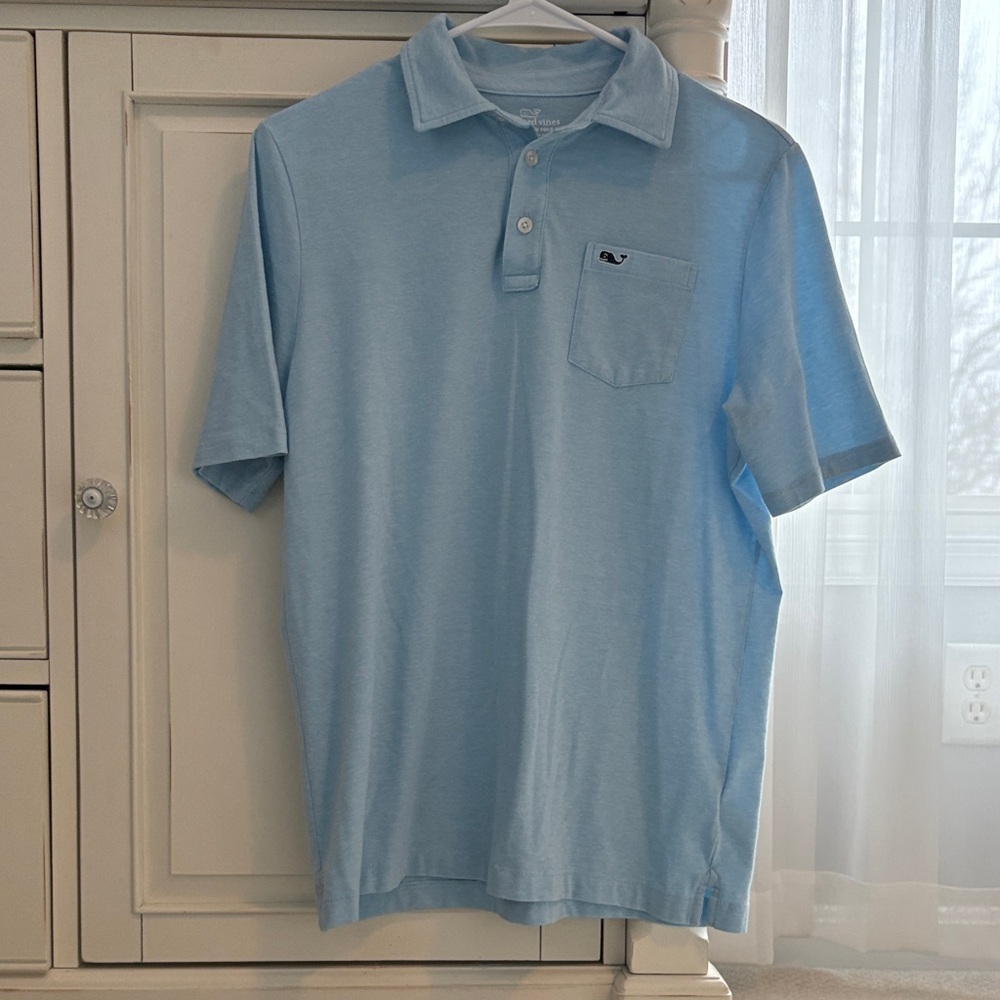 Vineyard Vines Sky Blue Polo Shirt
